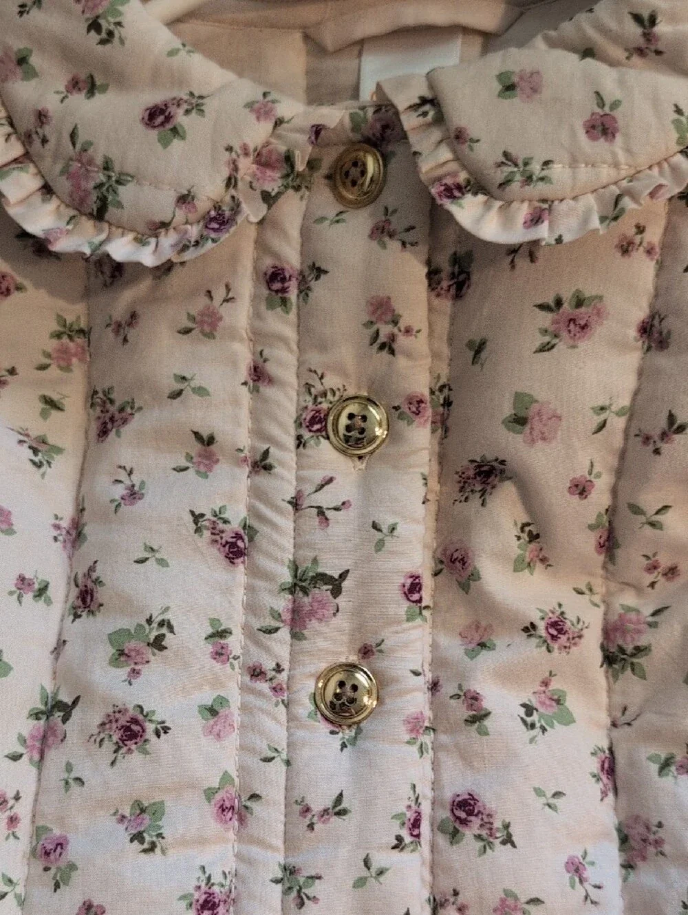 Gymboree quilted floral